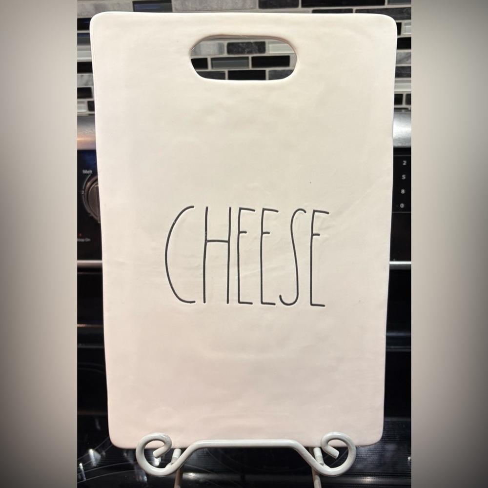 Rae Dunn White Cheese Cutting Board